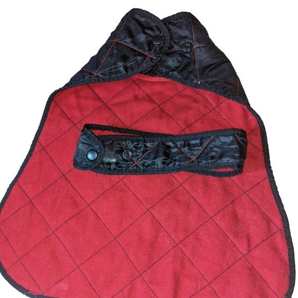 Other - DOG JACKET RED/BLACK COLOR SIZE MEDIUM